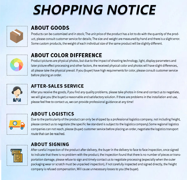 shopping notice